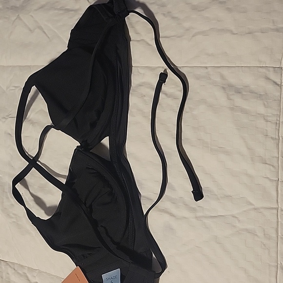 Shade & Shore Black Bikini Top Size 34 DD - Picture 3 of 10